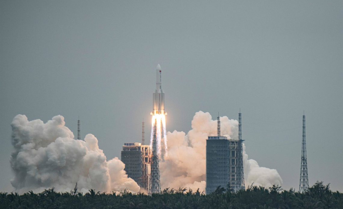 China envía con éxito el módulo laboratorio de su estación espacial