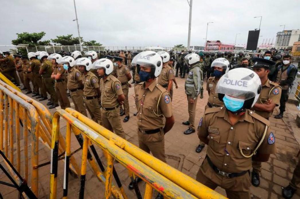 Policía de Sri Lanka investiga ocupación de Secretaría Presidencial