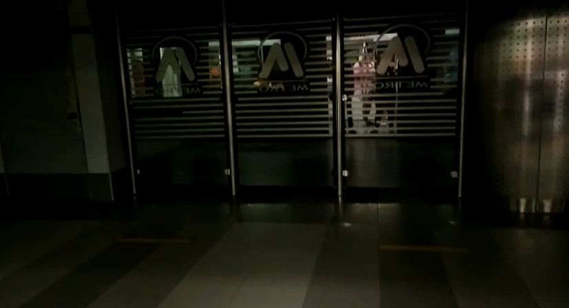 Informan sobre apagón en la estación Los Taínos del Metro