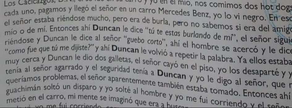 Amigo de la infancia de Duncan revela cuál fue la palabra con la que Manuel insultó a Alburquerque – N Digital
