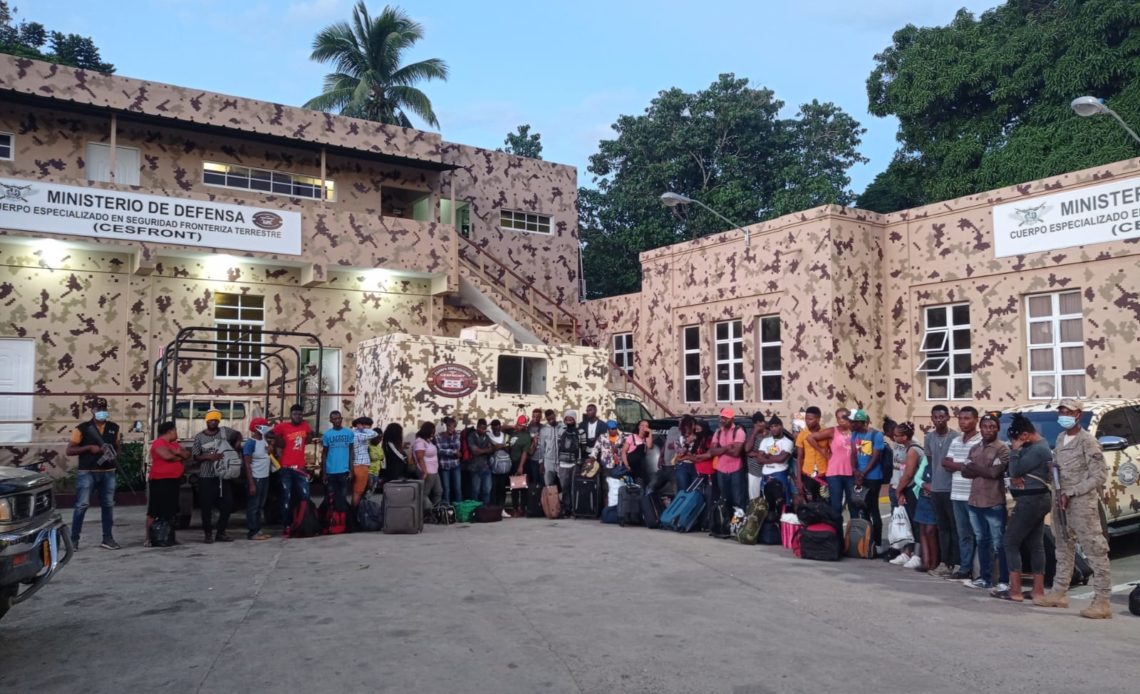 CESFronT detiene 62 nacionales haitianos en estatus migratorio irregular en Dajabón