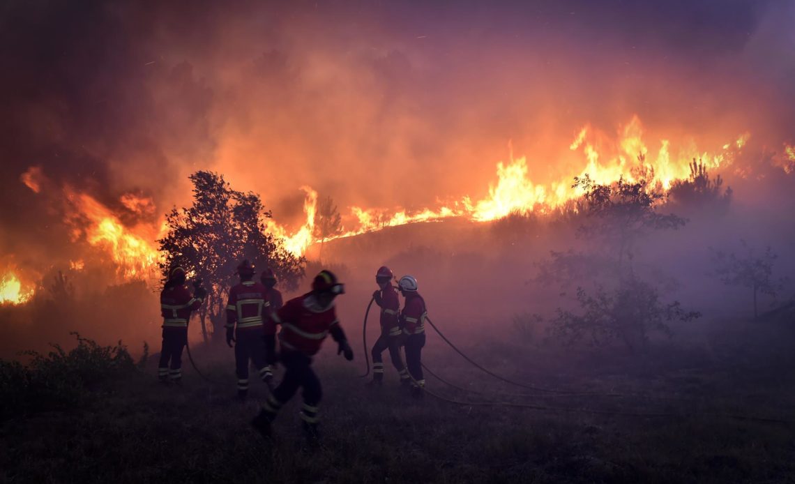 Un total de 119 detenidos en 2022 en Portugal por incendios forestales