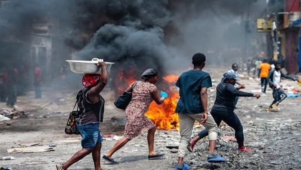 Las manifestaciones en Haití continuarán por cinco días consecutivos
