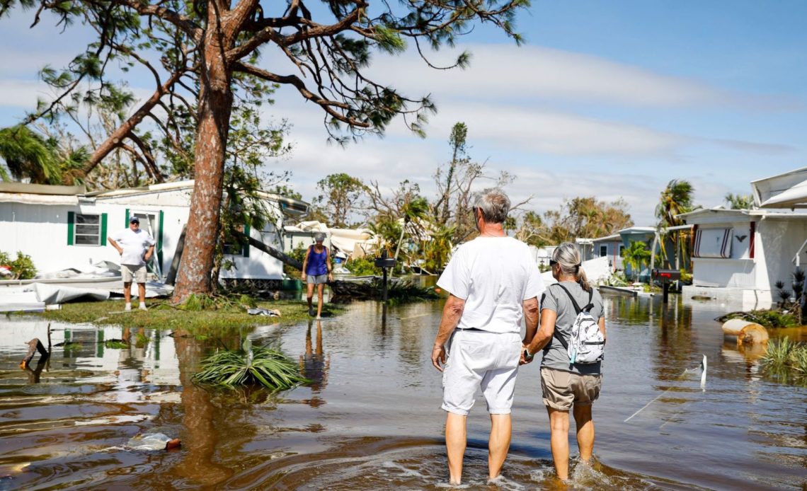 Cunde el pánico en Carolina del Sur ante inevitable impacto huracán Ian