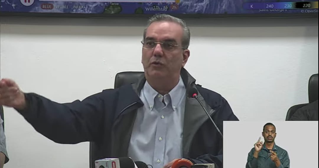 En vivo - Luis Abinader habla sobre huracán Fiona