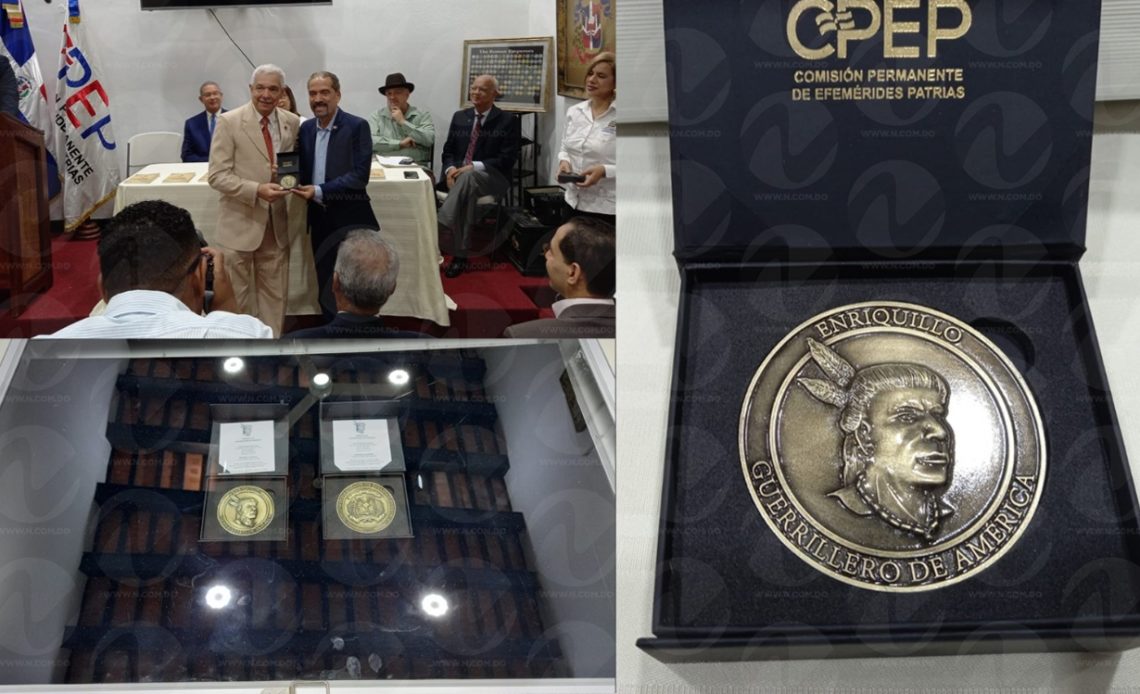 Efemérides Patrias conmemora “Día del Cacique Enriquillo” con circulación de medalla especial