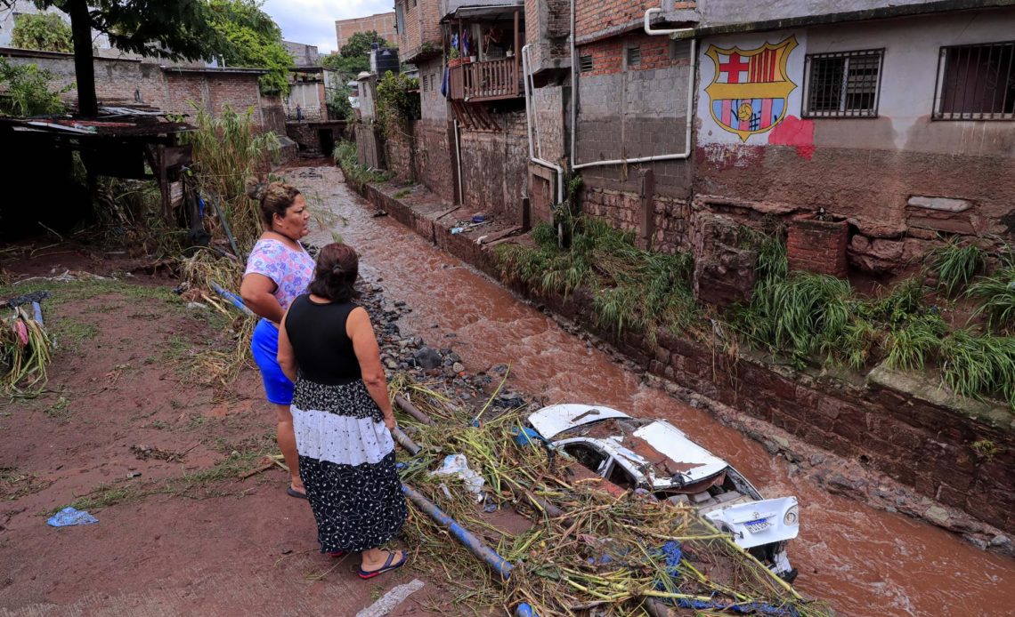Extienden las alertas amarilla y verde en todo Honduras por las lluvias
