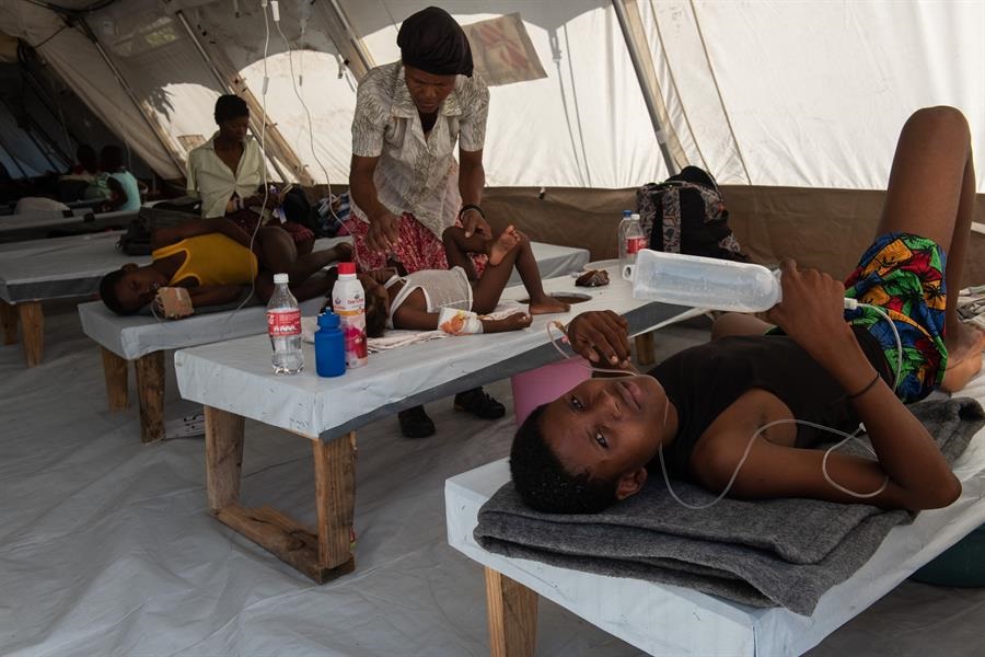Al menos 35 muertes y 47 casos confirmados de cólera en Haití, según OPS