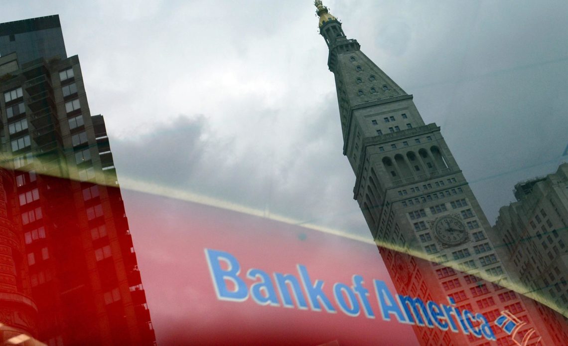Bank of America gana 20.396 millones de dólares en nueve meses