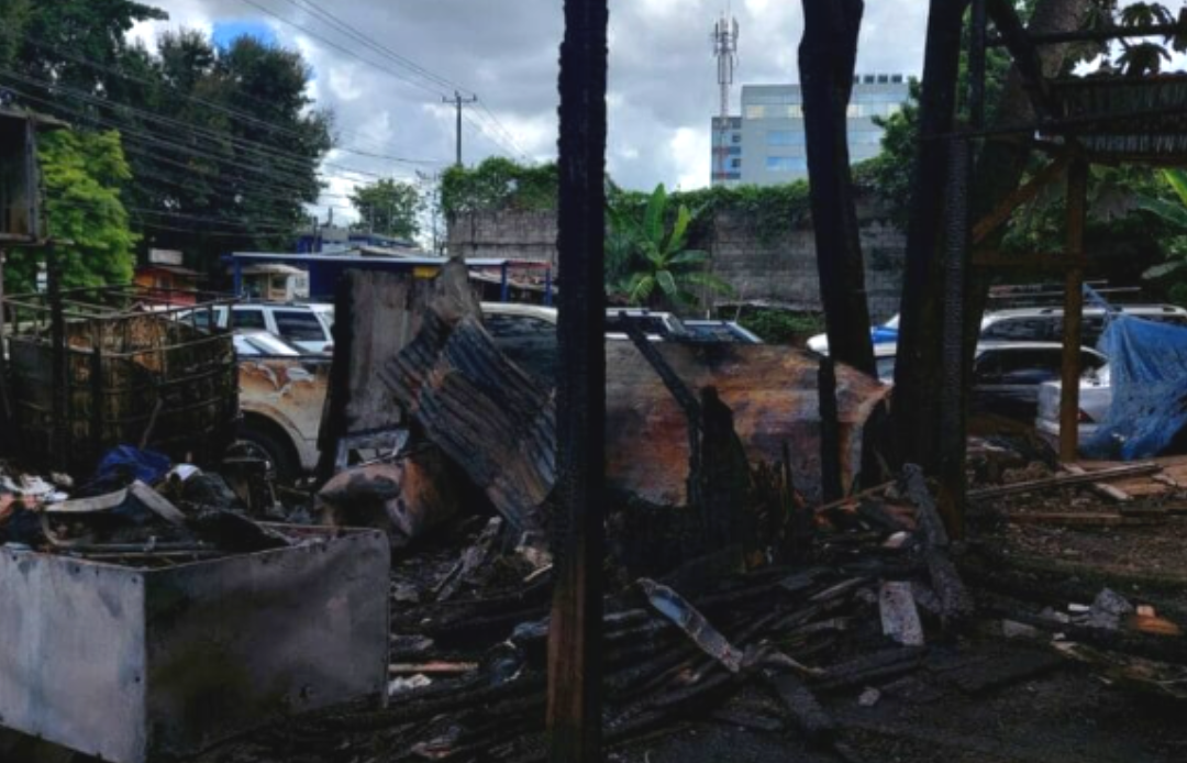 Hombre de 70 años muere calcinado tras incendiarse su casa en el Distrito Nacional