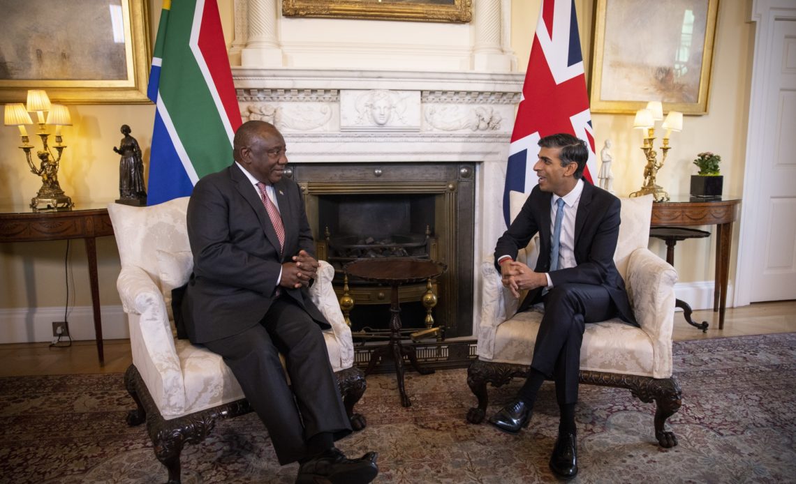 Reino Unido y Sudáfrica anuncian nueve proyectos de colaboración en salud y clima