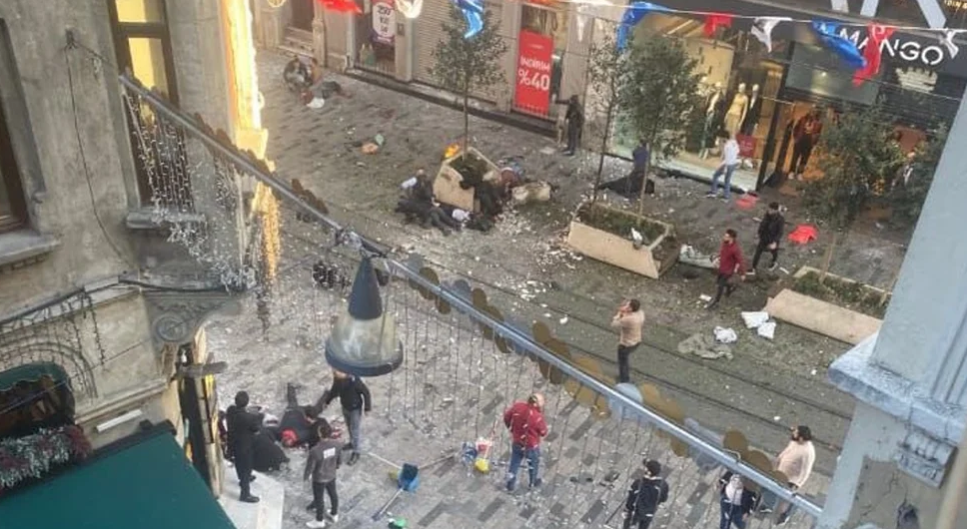 Ya van seis muertos tras explosión en Estambul; atentado habría sido perpetrado por una mujer 