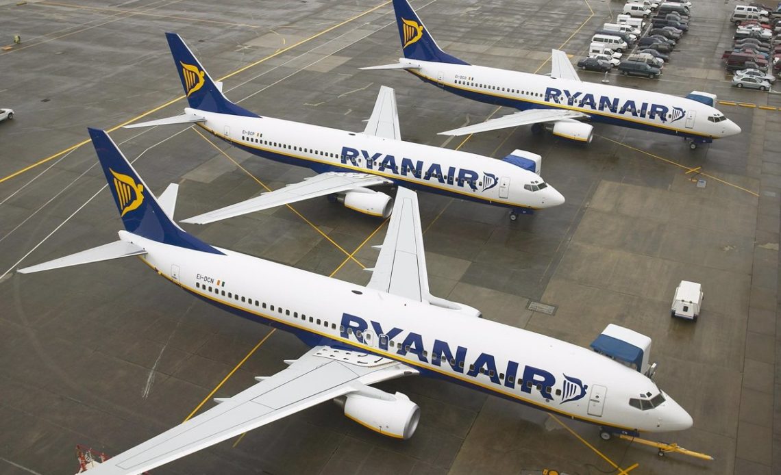 Ryanair cancela 128 vuelos desde Bélgica por huelga de personal de cabina