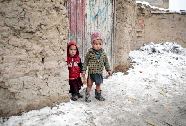 Al menos seis niños muertos por las bajas temperaturas en Afganistán
