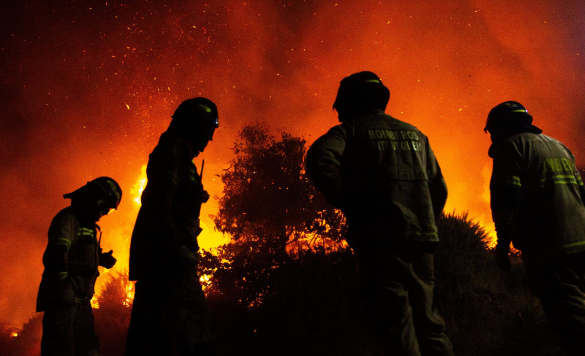 Chile estima que el 25 % de los incendios de 2023 han sido intencionales