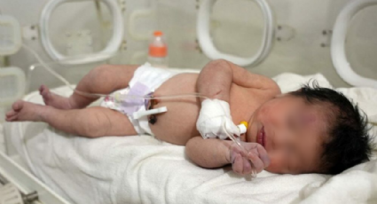 Denuncian tres intentos de secuestro a bebé nacida bajo escombros en Siria