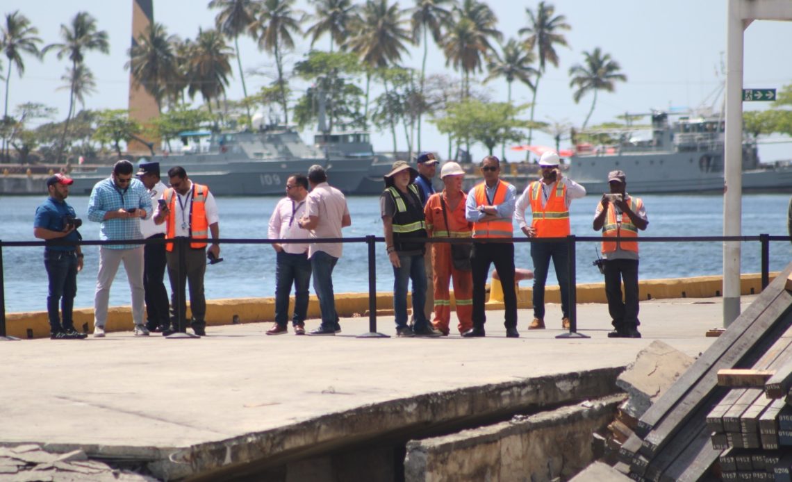 Intrant informa sobre rutas alternas por evento en el puerto de Santo Domingo