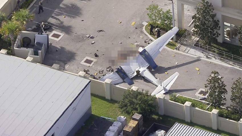 Mueren dos personas al estrellarse una avioneta en el sur de Florida
