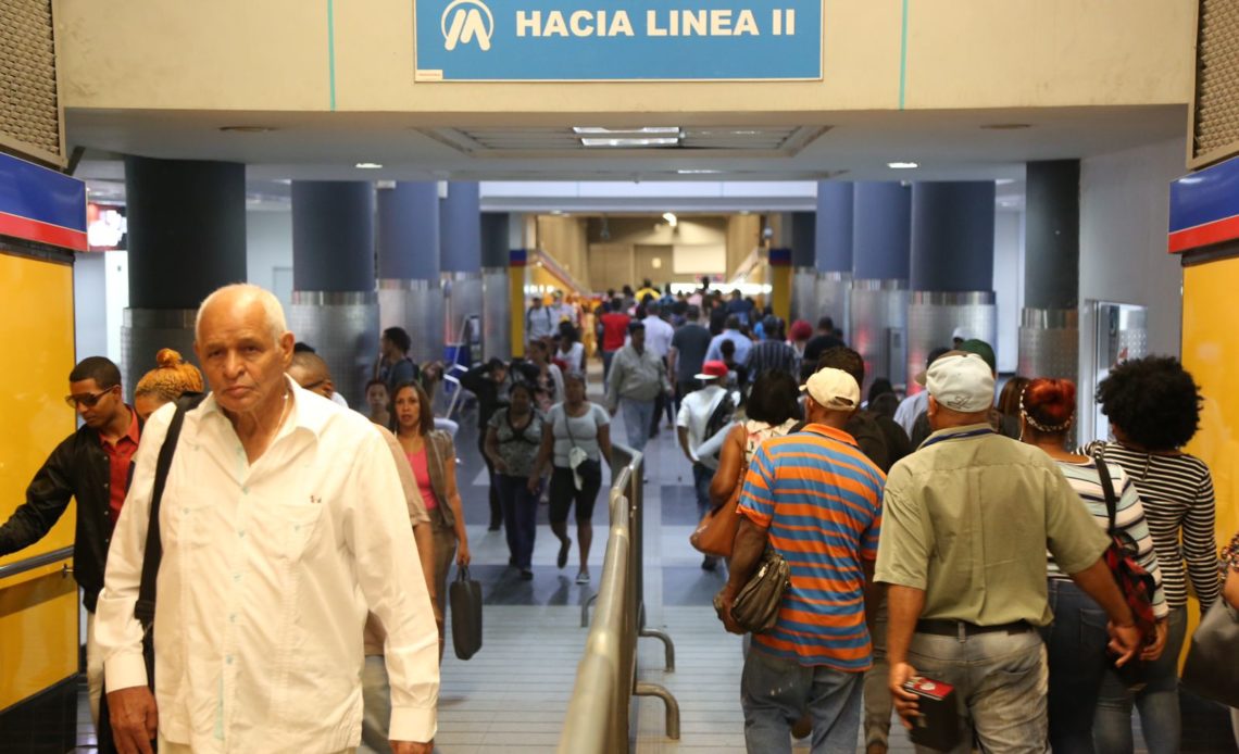 El Metro de Santo Domingo rompe récord de usuarios en los últimos 12 meses