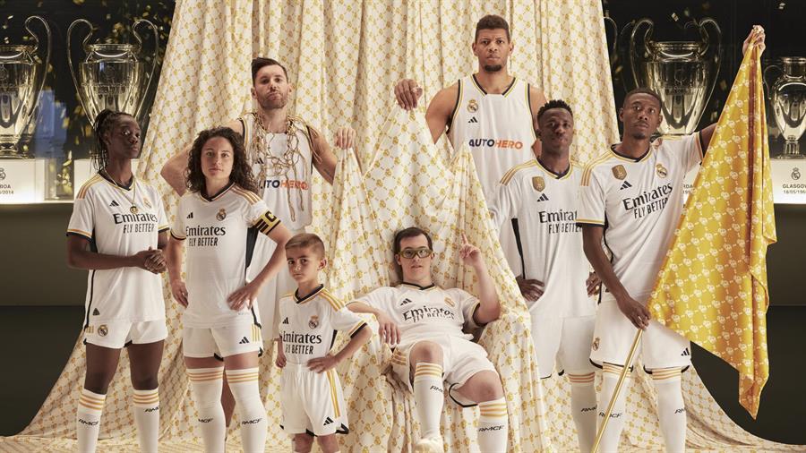 La nueva camiseta del Real Madrid, una declaración de “amor