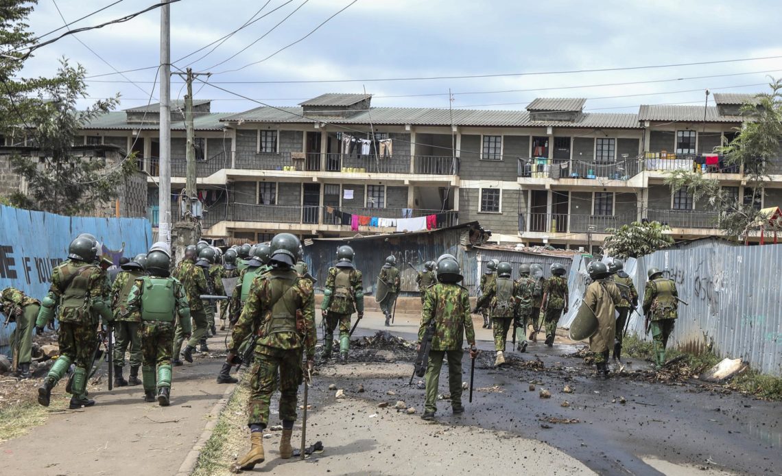 Varios heridos de bala en protestas de la oposición en Kenia