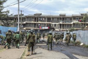 Varios heridos de bala en protestas de la oposición en Kenia