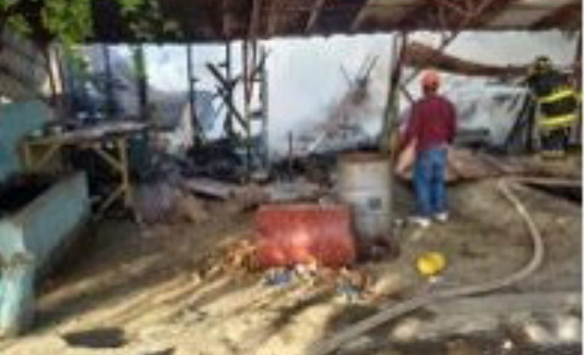 Presunto enajenado mental incendia Gomera en Laguna Salada, Valverde