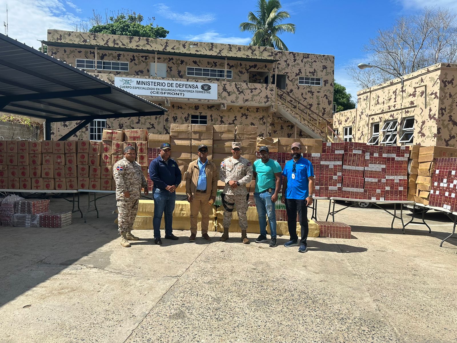 Cesfront Entrega Más De Un Millón De Unidades De Cigarrillos De ...