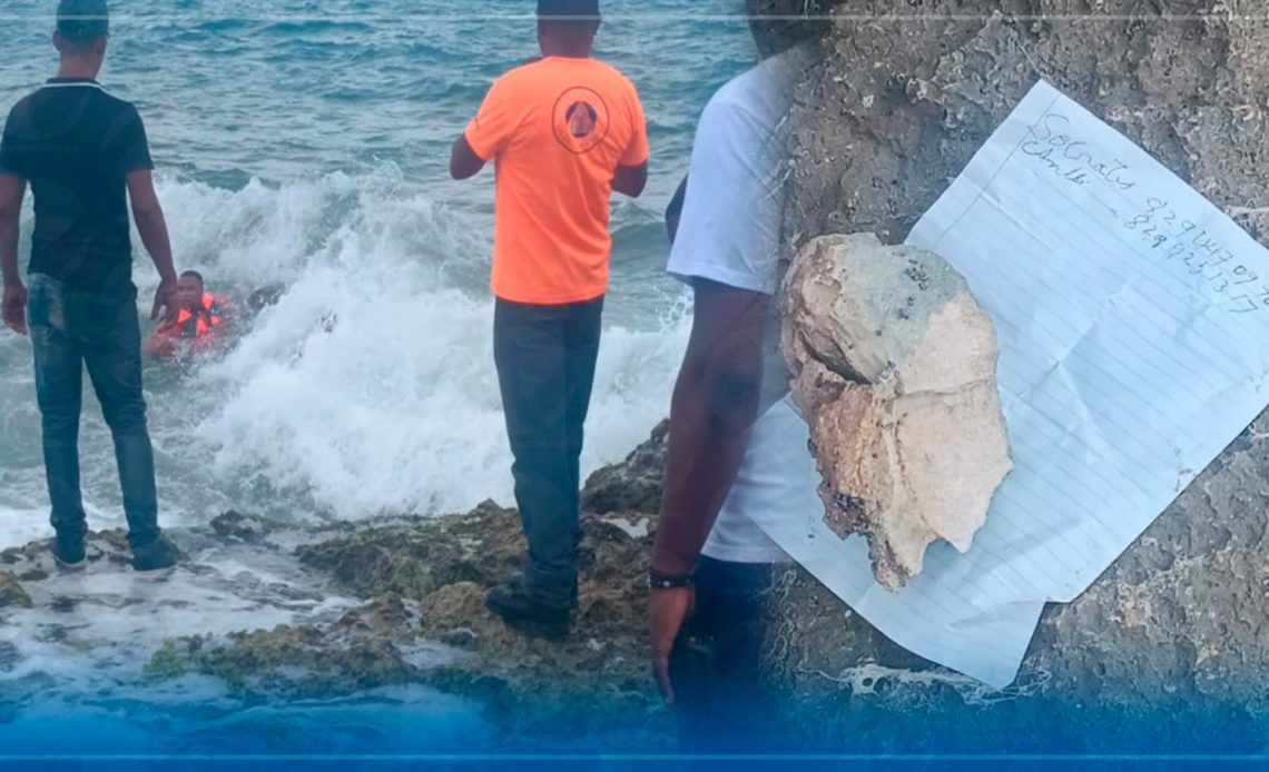 Hallan cadáver de hombre en aguas del Mar Caribe en SPM