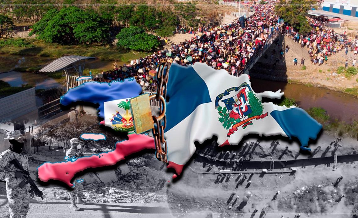Desde hoy y por tiempo indefinido, cierre total frontera RD-Haití