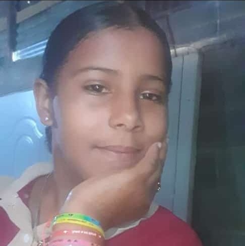 Familiares reportan como desaparecida niña de 12 años en Villa Tapia