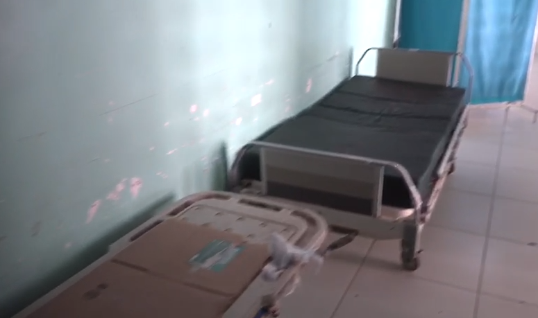 Así lucen algunas camas del hospital Antonio Musa