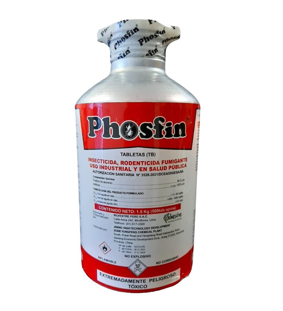 Phosfin, químico usado en apartamento.