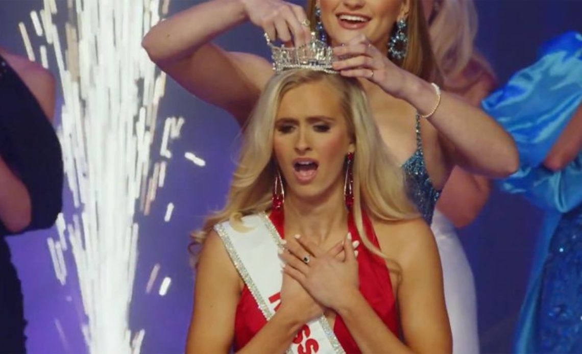 Oficial de la Fuerza Aérea de EE.UU. coronada como Miss America 2024