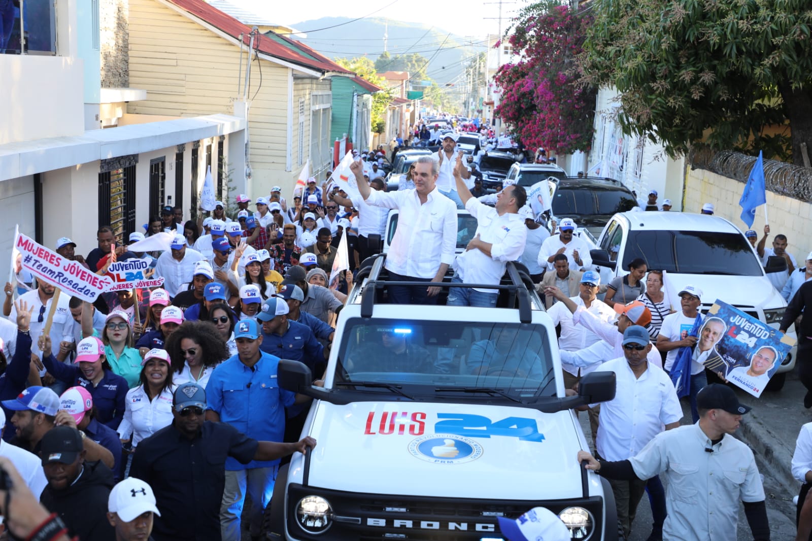 Luis Abinader recorrerá cuatro provincias este fin de semana