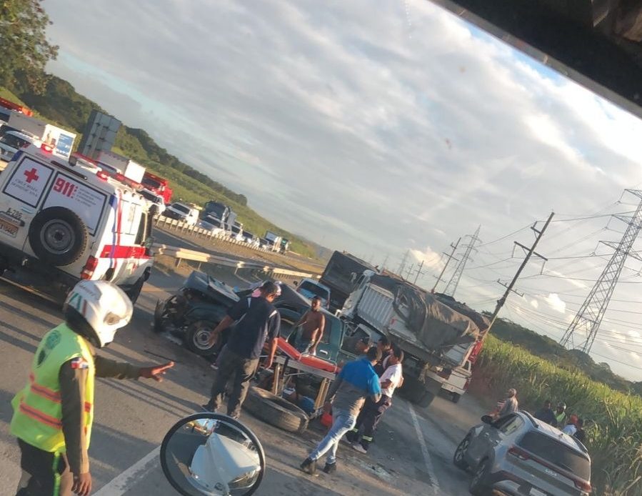 Se registra accidente de tránsito en el Cruce de la Jagua