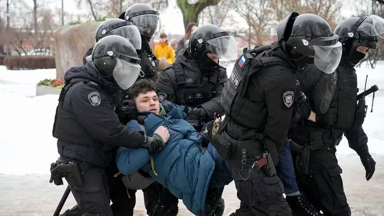 Protestas en Rusia