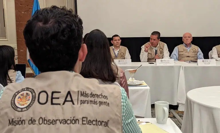 OEA despliega misión de observadores para las elecciones municipales