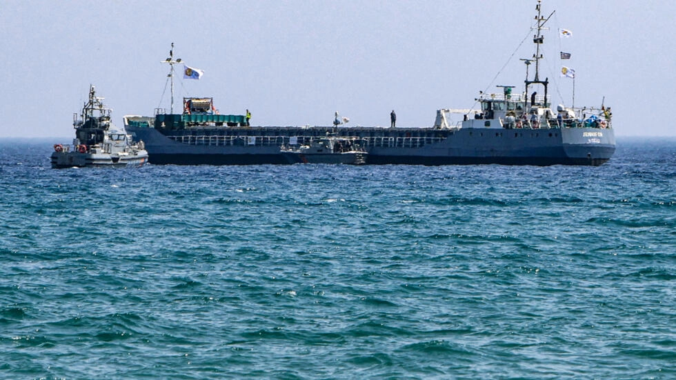 Barcos parten desde Chipre con segunda ronda de ayuda para la Franja de Gaza