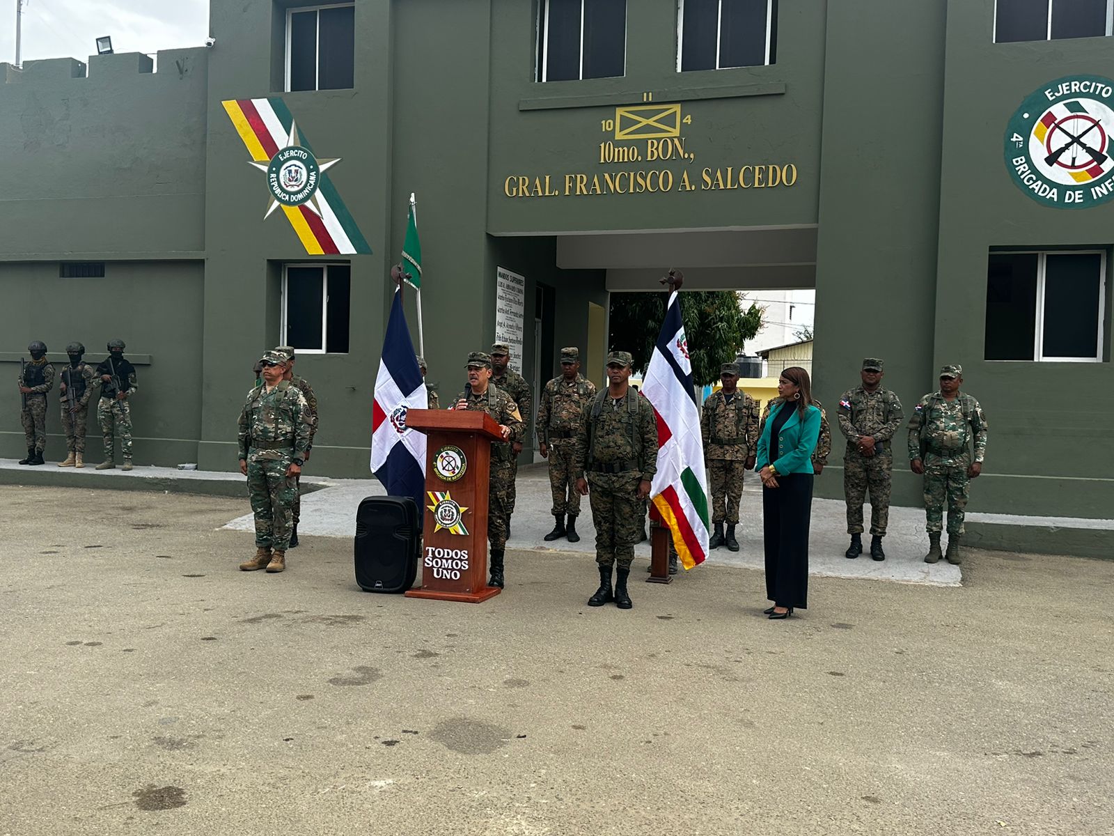 Nombran nuevo comandante del décimo batallón del Ejército en Dajabón