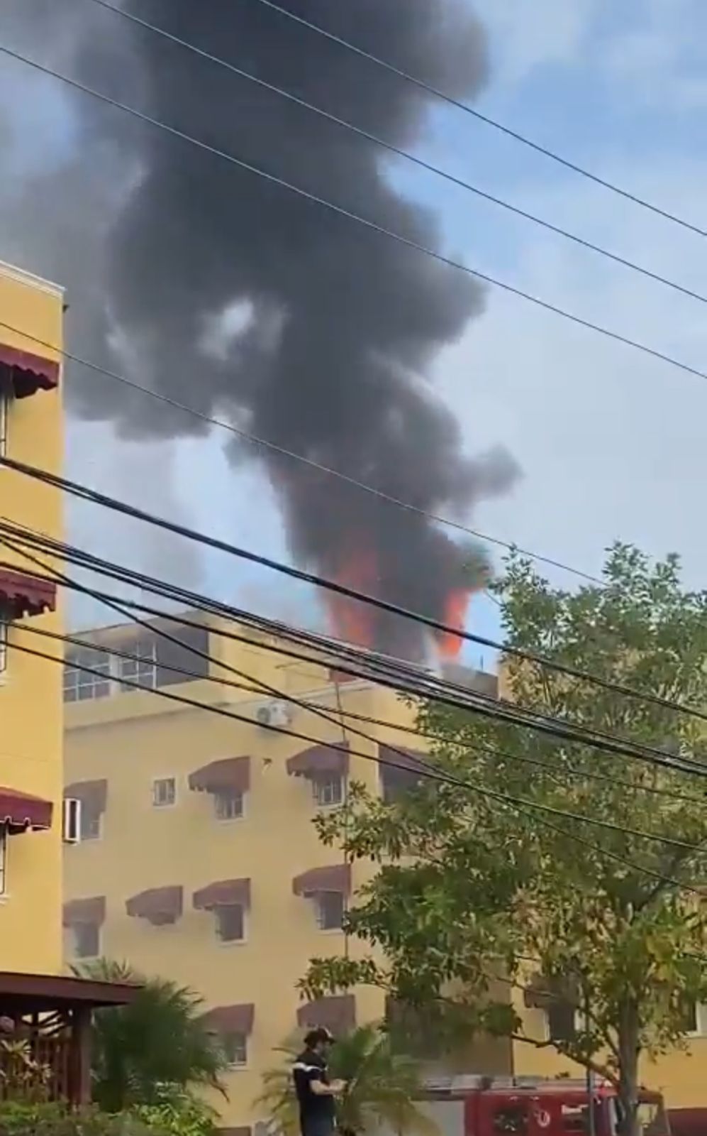 Reportan incendio en Residencial Ciudad Real II