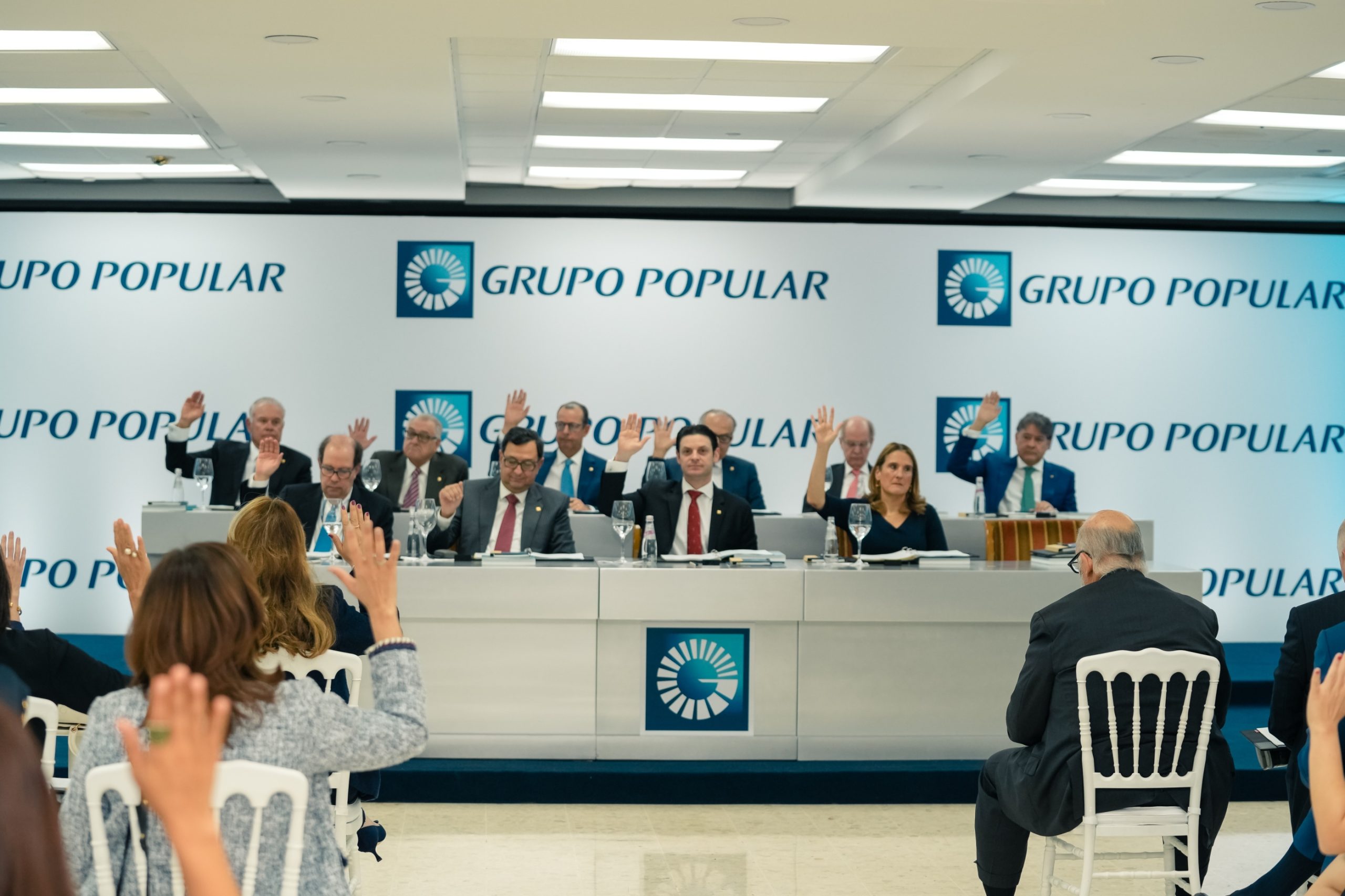 Grupo Popular aprueba distribución de dividendos entre sus más de 13, 300 accionistas