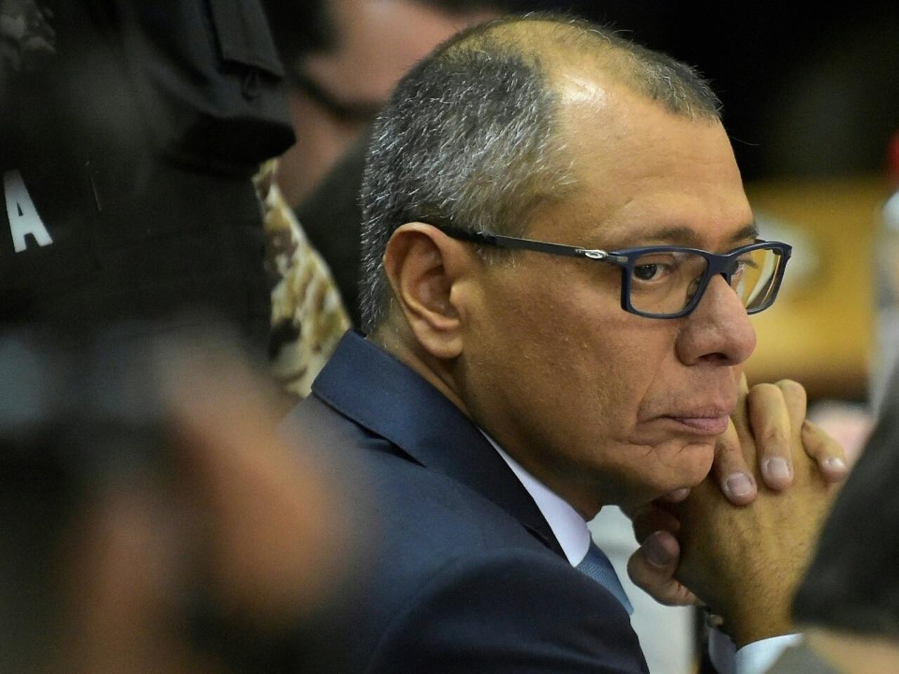 Dan de alta a Jorge Glas y vuelve a cárcel de máxima seguridad