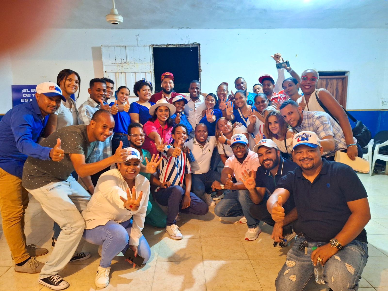 JRM realiza juramentación en Santo Domingo Este