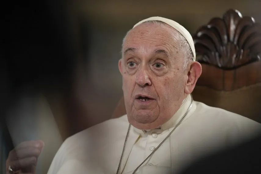 El papa vuelve a pedir el fin de la guerra en Gaza