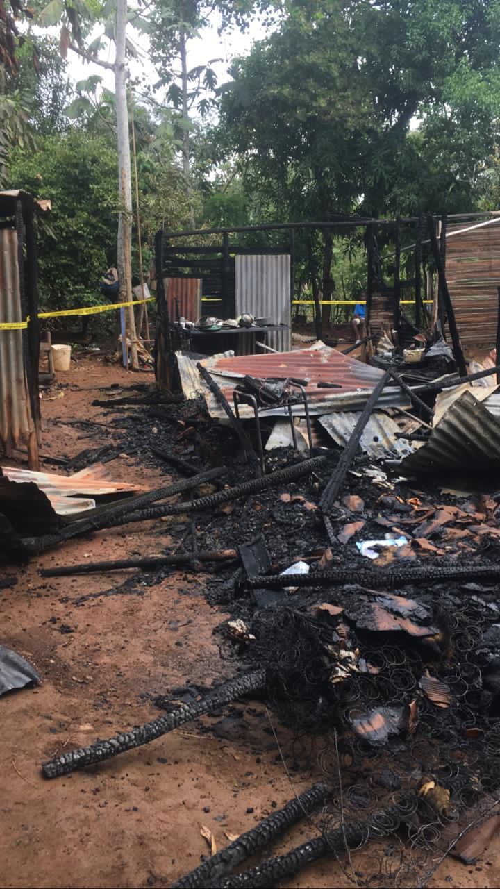 Niño de 12 años muere calcinado al incendiarse vivienda en Monte Plata