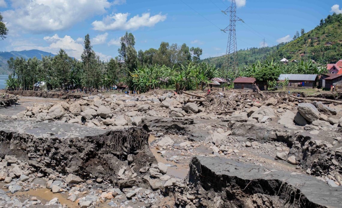 Al menos diez muertos por las fuertes lluvias en la capital de la RD del Congo