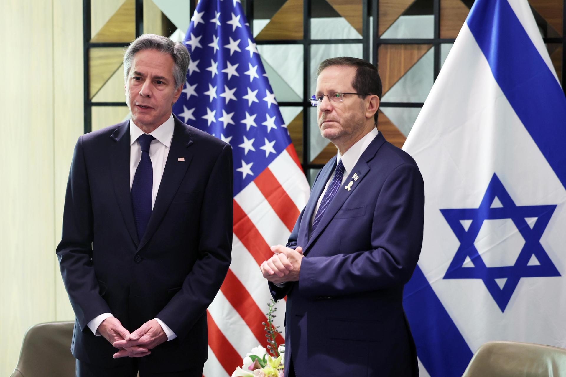 Blinken se reúne con Netanyahu en Jerusalén para hablar sobre una posible tregua con Hamás