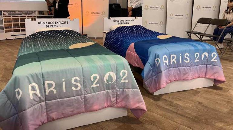 Juegos Olímpicos de París ya tienen sus camas ‘anti-sexo’