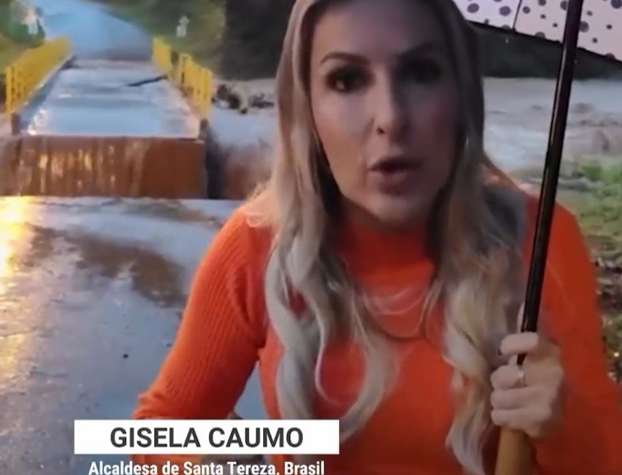 Derrumbe puente en Brasil - alcaldesa